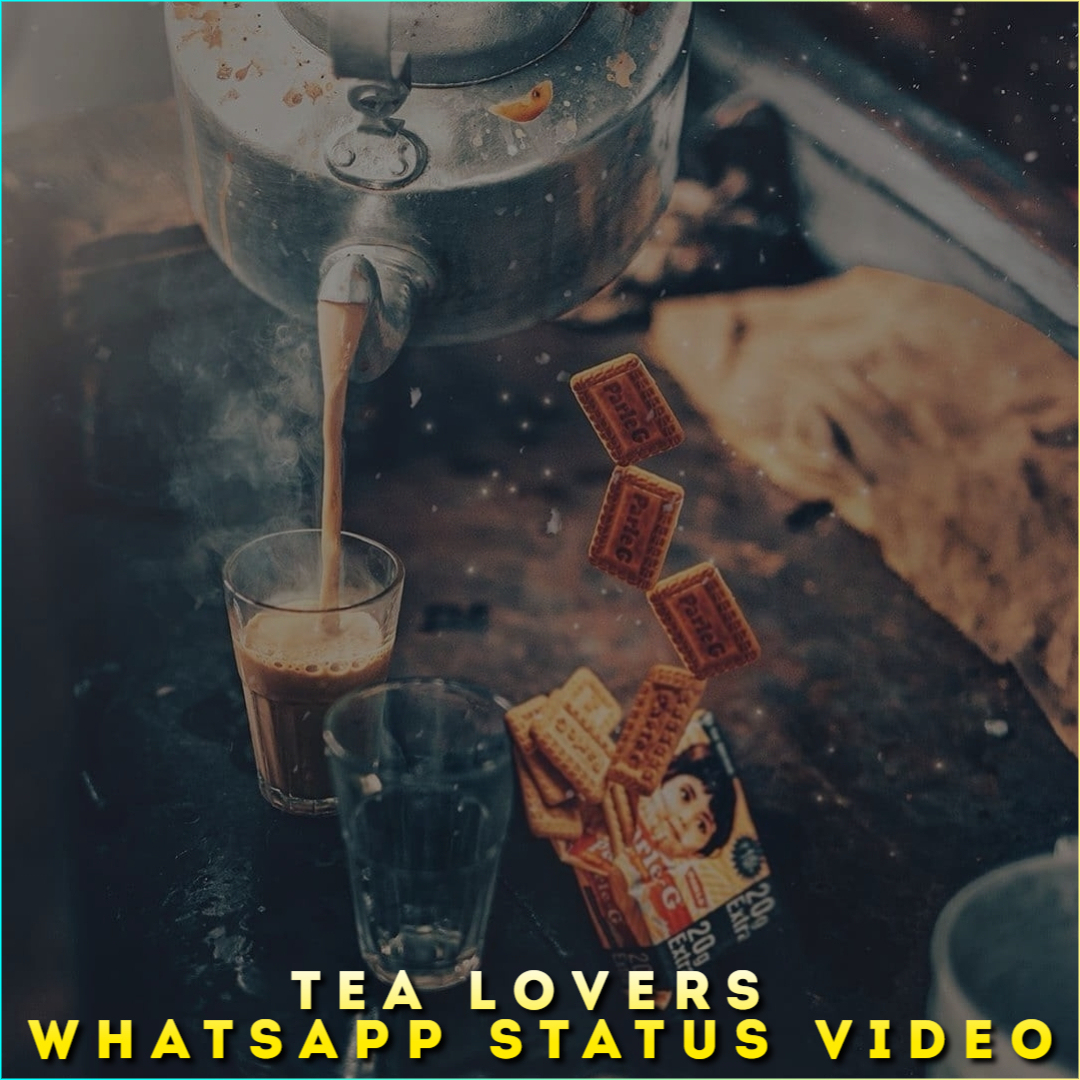 Tea Lovers Whatsapp Status Video
