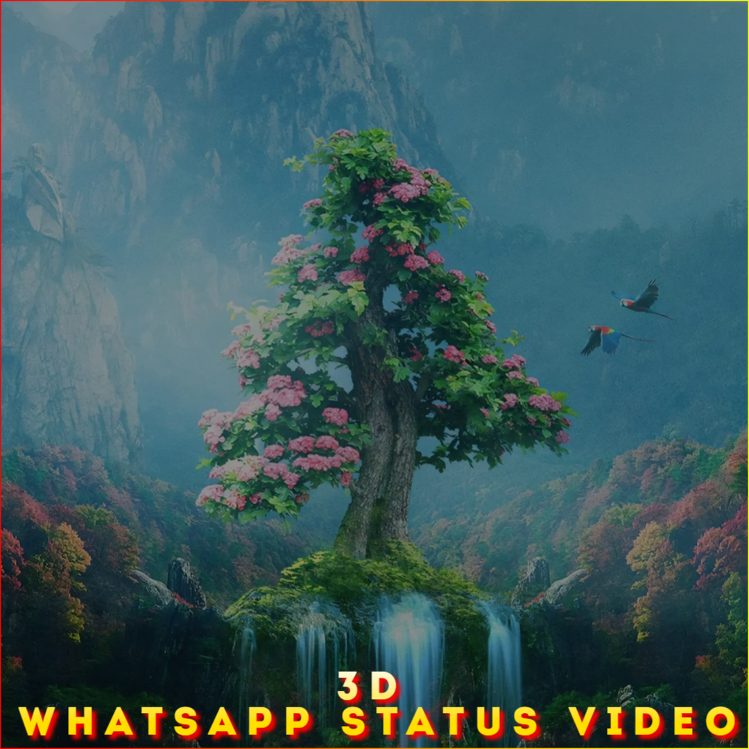 3D Whatsapp Status Video