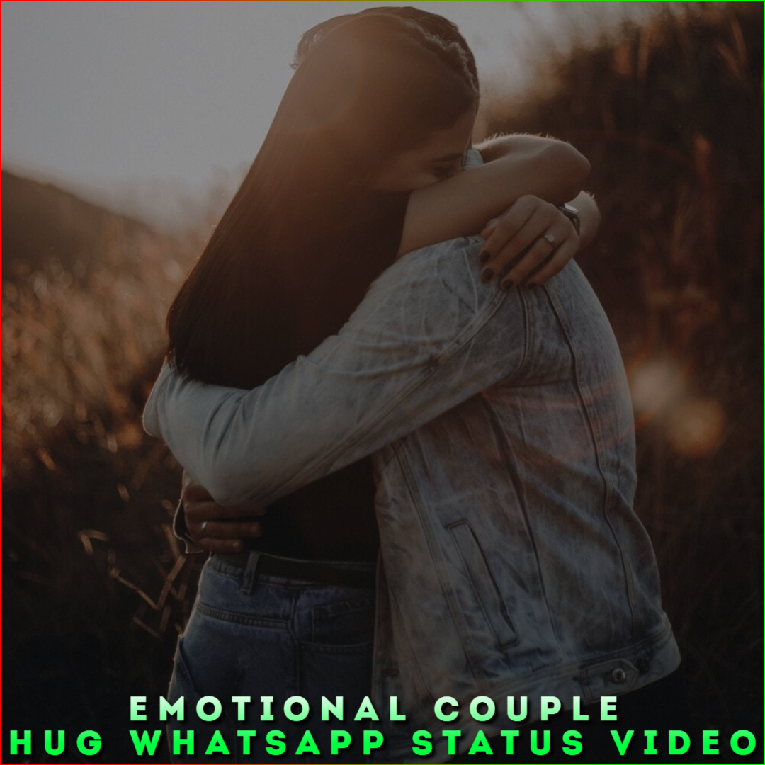 Emotional Couple Hug Whatsapp Status Video