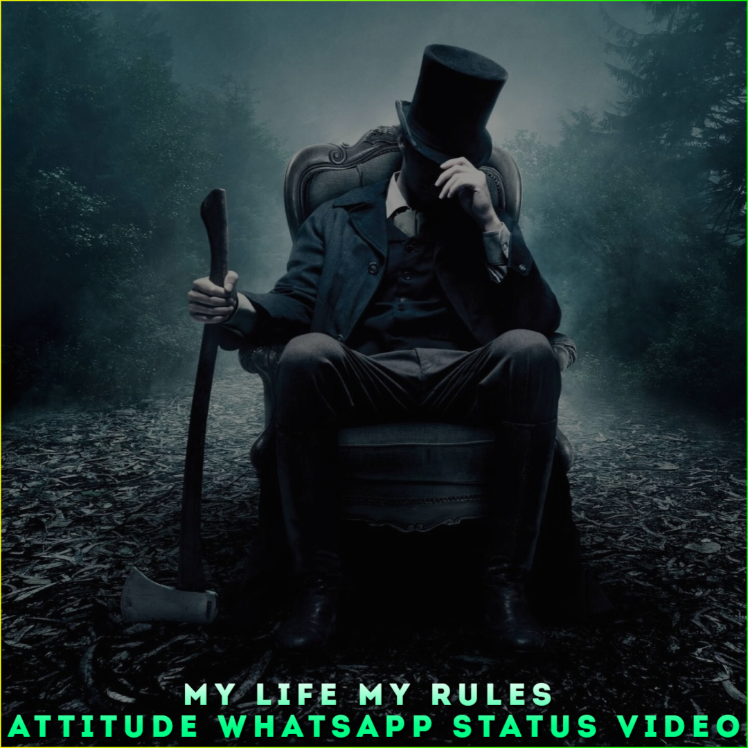 My Life My Rules Attitude Whatsapp Status Video