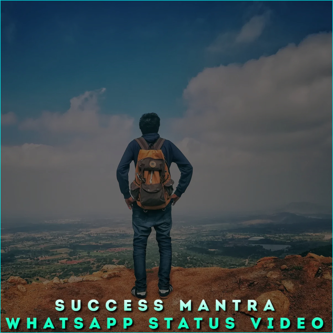 Success Mantra Whatsapp Status Video