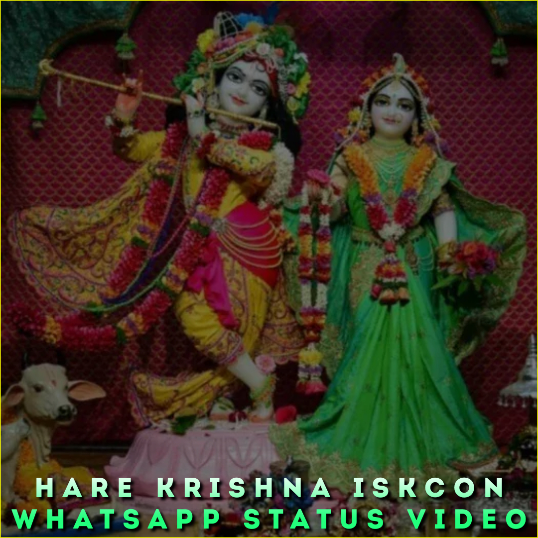 Hare Krishna Iskcon Whatsapp Status Video