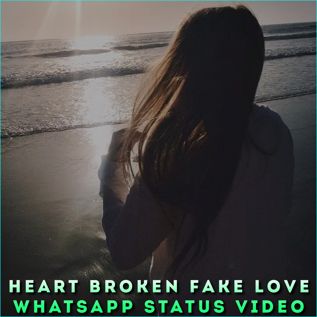 Heart Broken Fake Love Whatsapp Status Video