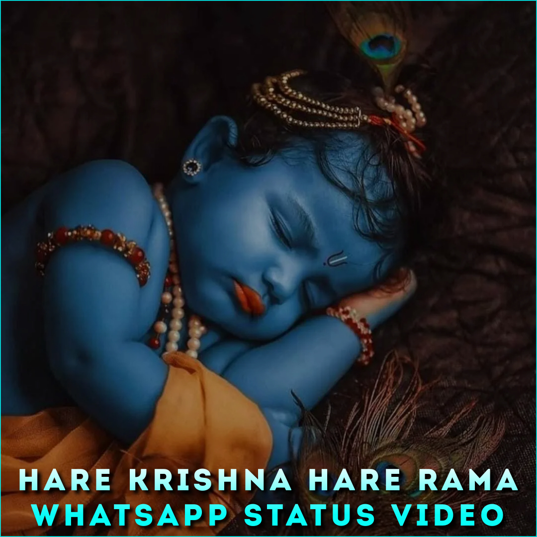 Hare Krishna Hare Rama Whatsapp Status Video