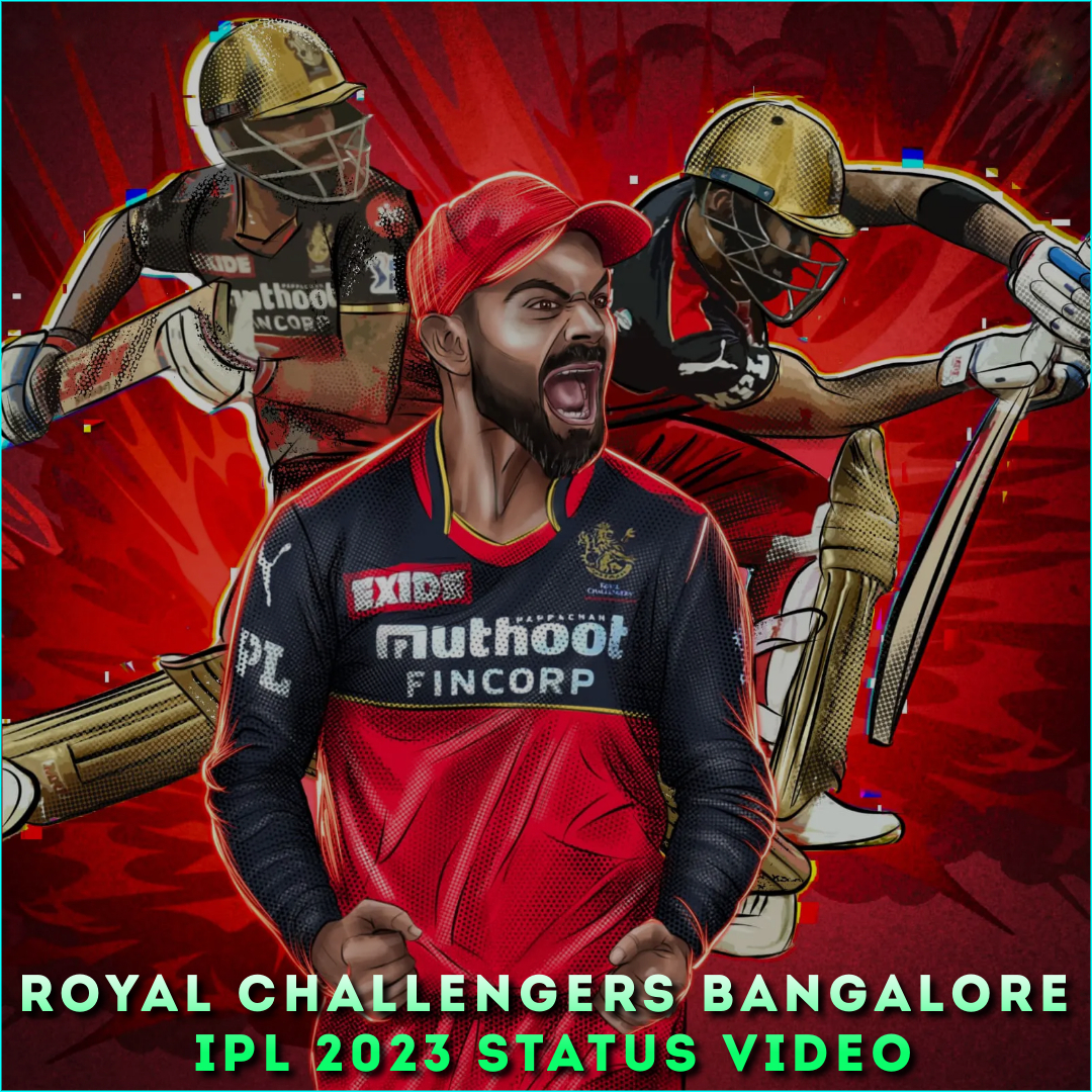 Royal Challengers Bangalore IPL 2023 Status Video