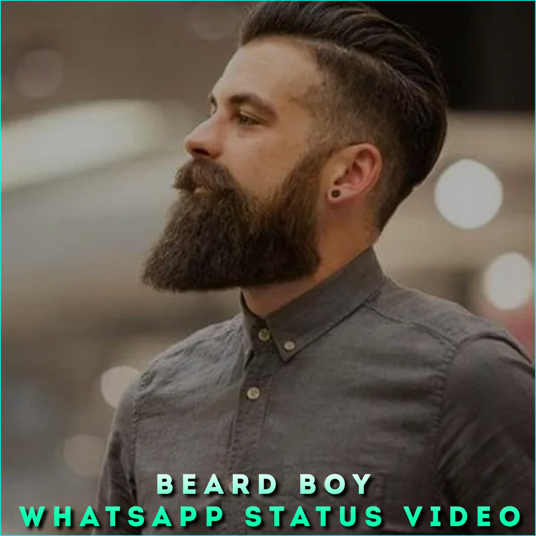 Beard Boy Whatsapp Status Video