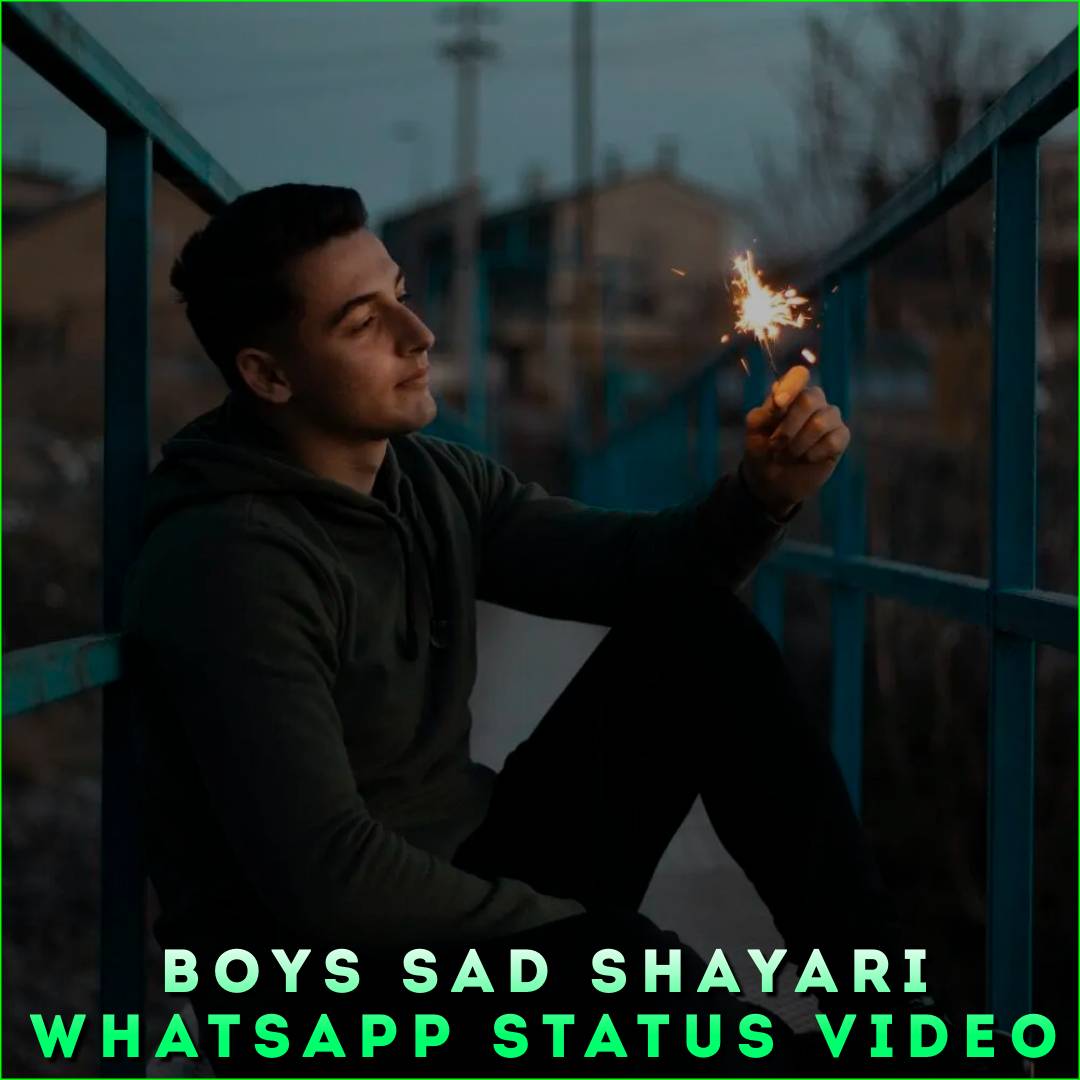 Boys Sad Shayari Whatsapp Status Video
