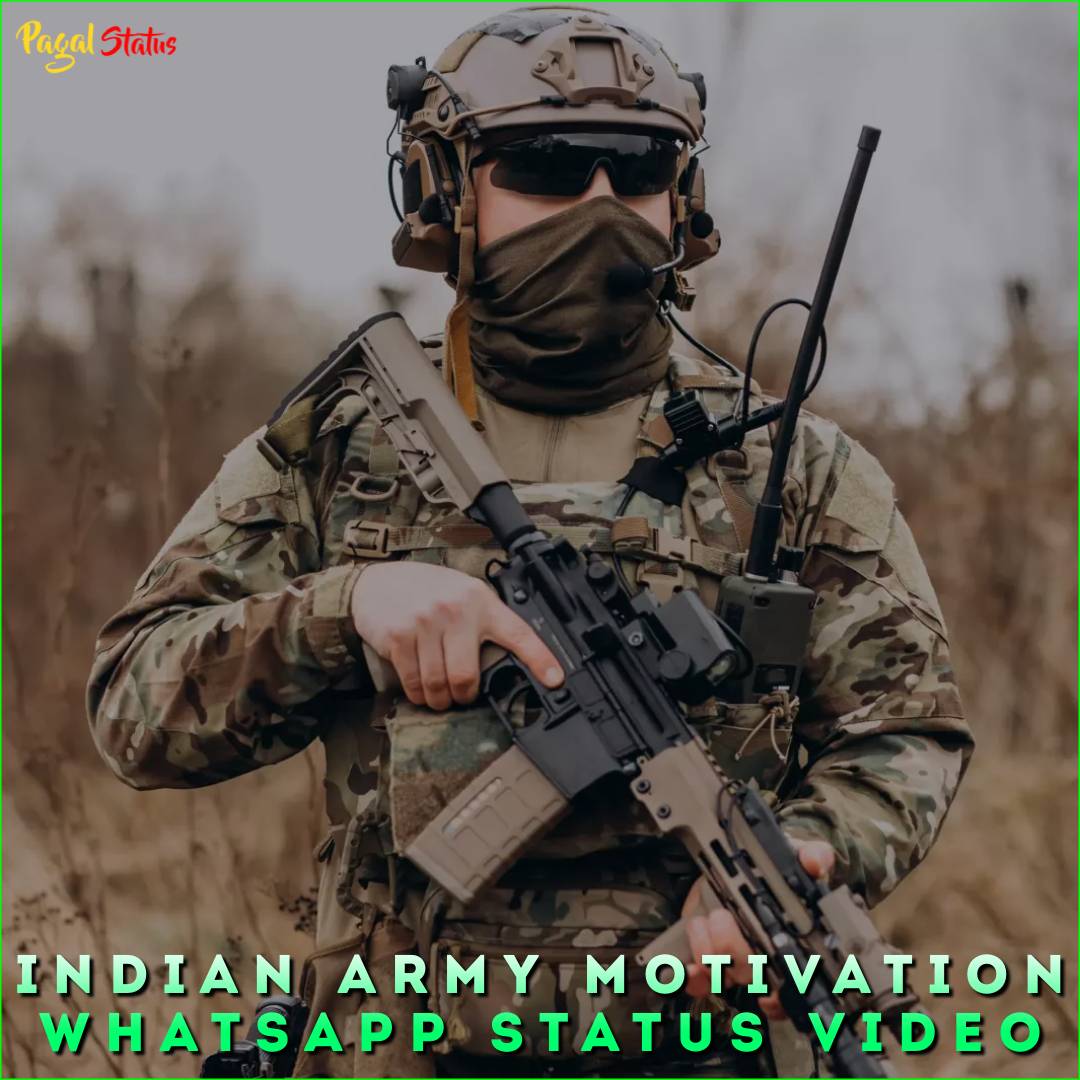 Indian Army Motivation Whatsapp Status Video