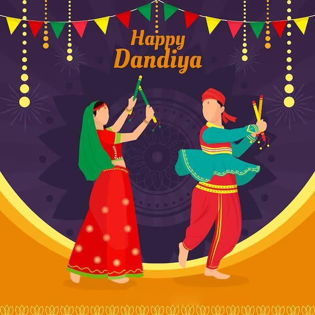 Happy Dandiya Whatsapp Status Video