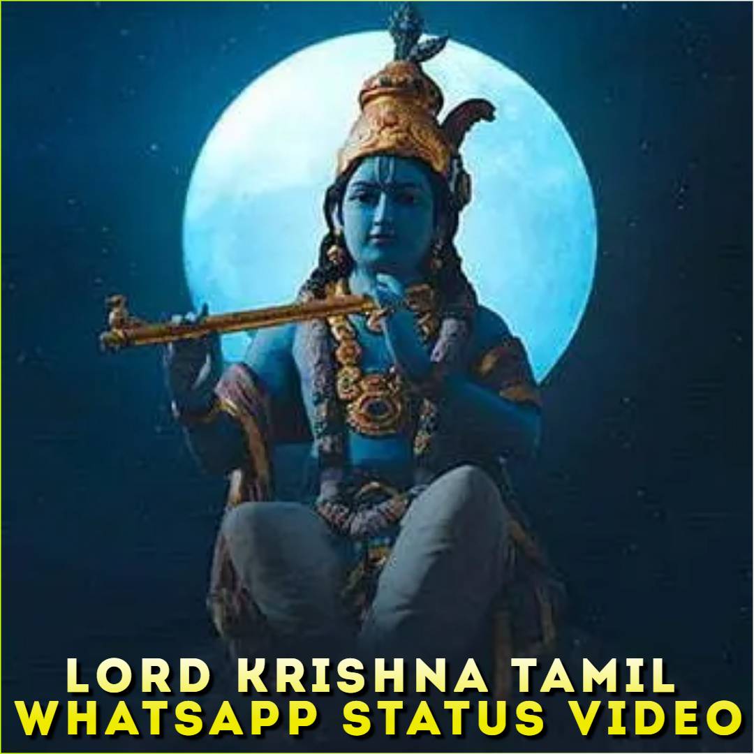 Lord Krishna Tamil Whatsapp Status Video