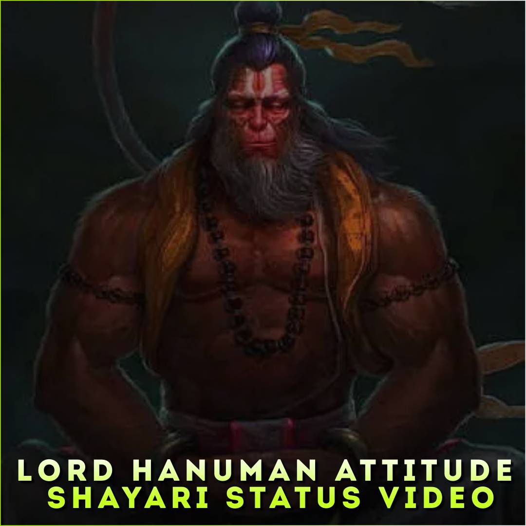 Lord Hanuman Attitude Shayari Status Video