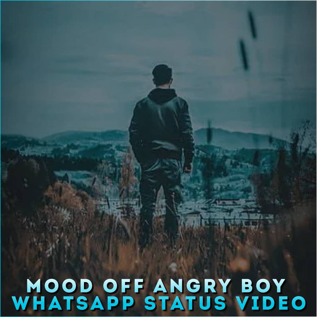 Mood Off Angry Boy Whatsapp Status Video