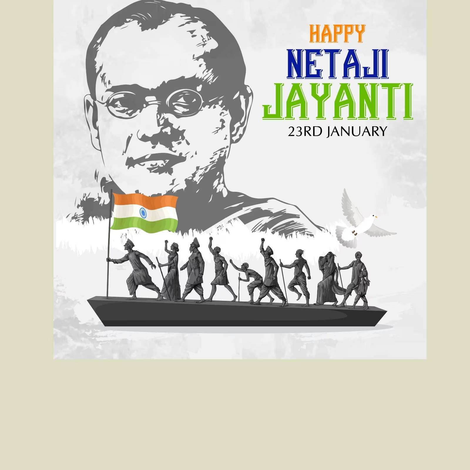 23 January Netaji Jayanti 2024 Whatsapp Status Video