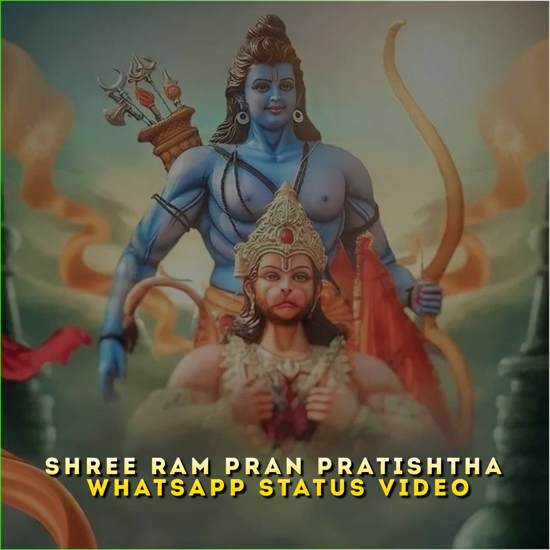 Shree Ram Pran Pratishtha Whatsapp Status Video