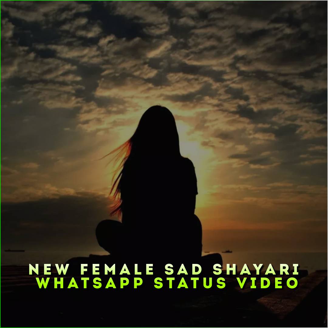 New Female Sad Shayari Whatsapp Status Video