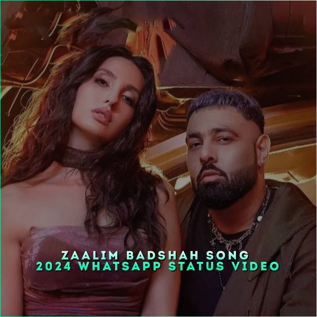Zaalim Badshah Song 2024 Whatsapp Status Video