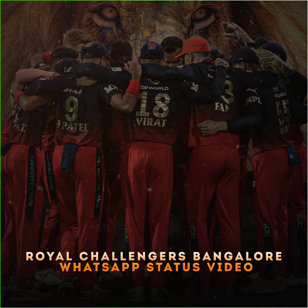 Royal Challengers Bangalore Whatsapp Status Video