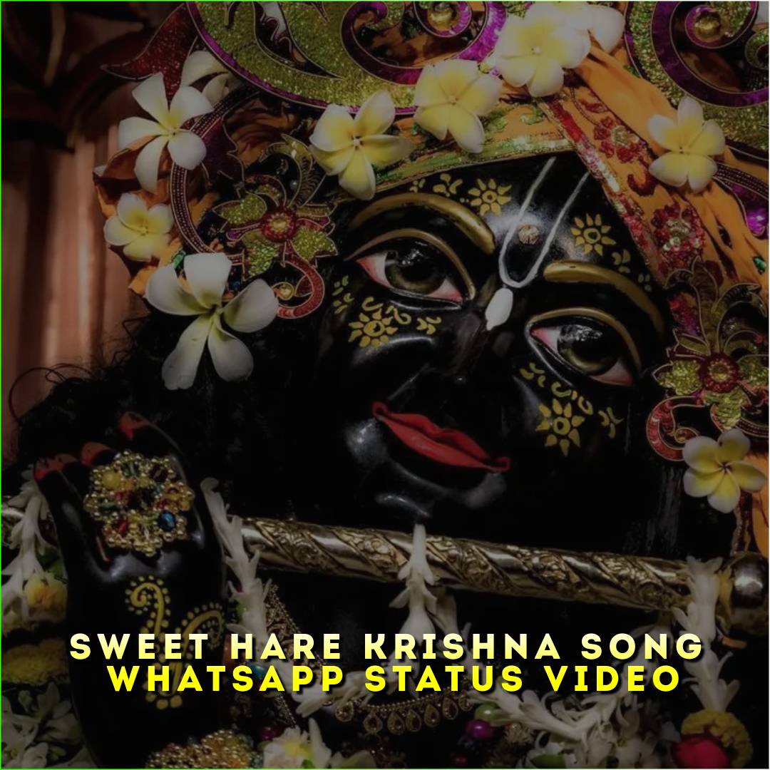 Sweet Hare Krishna Song Whatsapp Status Video