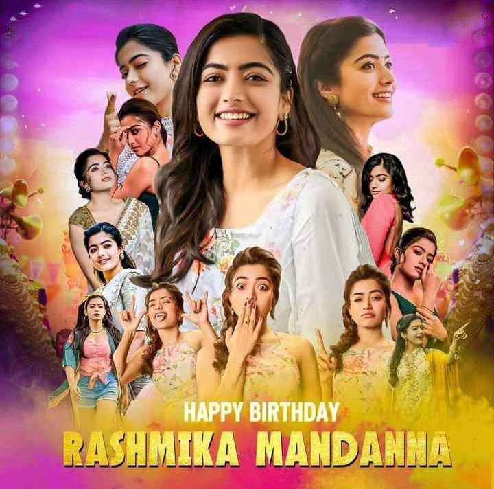Happy Birthday Rashmika Mandanna 2024 Status Video